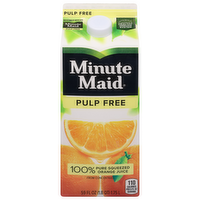 Minute Maid Premium Original Pulp Free 100% Orange Juice, 59 Ounce