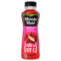 Minute Maid Cranberry Apple Raspberry Juice, 12 Ounce