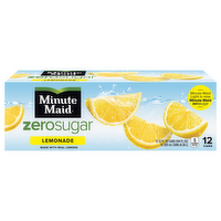 Minute Maid Zero Sugar Lemonade, 12 Each