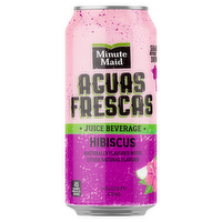 Minute Maid Aguas Frescas Hibiscus Flavored Juice Beverage, 16 Ounce