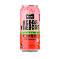 Minute Maid Aguas Frescas Strawberry Flavored Juice Beverage, 16 Ounce