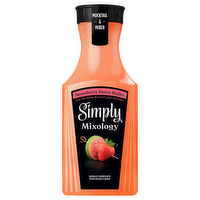 Simply Mixology Strawberry Guava Mojito Non-Alcoholic Juice Beverage, 52 Ounce