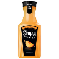 Simply Mixology Peach Sour Non-Alcoholic Juice Beverage, 52 Ounce