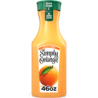 Simply Orange Pulp Free Orange Juice, 46 Ounce