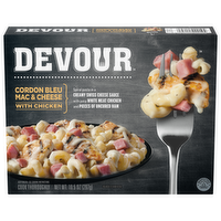 Devour Chicken Cordon Bleu Mac & Cheese, 10.5 Ounce