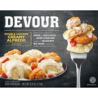 Devour Double Chicken Creamy Alfredo Ravioli, 9.8 Ounce