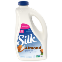 Silk Unsweet Original Almond Milk, 96 Ounce