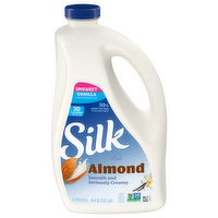 Silk Unsweet Vanilla Almond Milk, 86 Ounce