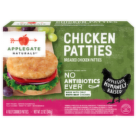 Applegate Farms Chicken Patties, 12 Ounce