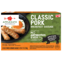 Applegate Farms Classic Pork Breakfast Sausage Links, 7 Ounce