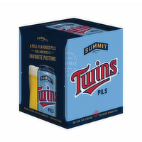 Summit Twins Pils Pilsner Beer, 4 Each