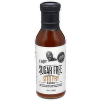 G Hughes Sugar Free Stir Fry Sauce, 12 Ounce