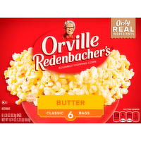 Orville Redenbacher's Butter Classic Bag Microwave Popcorn, 6 Each