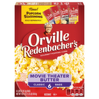 Orville Redenbacher's Movie Theater Butter Microwave Popcorn, 6 Each