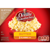 Orville Redenbacher's Butter Microwave Popcorn, 3 Each