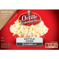 Orville Redenbacher's Kettle Corn Microwave Popcorn, 3 Each