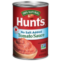 Hunt's No Salt Added Tomato Sauce, 15 Ounce