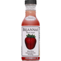 Briannas Blush Wine Vinaigrette Dressing, 12 Ounce