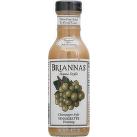 Briannas Champagne Caper Vinaigrette Dressing, 12 Ounce