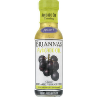 Briannas Classic Balsamic Vinaigrette Avocado Oil Dressing, 10 Ounce
