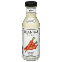 Briannas Traditional Ranch Dressing, 12 Ounce