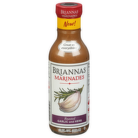 Briannas Roasted Garlic & Herb Marinade, 12 Ounce