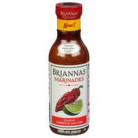 Briannas Smoked Chipotle & Lime Marinade, 12 Ounce