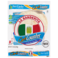 La Banderita Carb Counter Snack Size Soft Taco Flour Tortillas, 8 Each