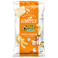 Simply Cheetos Puffs White Cheddar Cheese Flavored Snacks, 8 Ounce