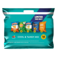 Frito-Lay Cool & Tangy Mix Snack Chips Smart Buy Value Pack, 18 Each