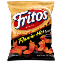 Fritos Flamin' Hot Flavored Corn Chips, 9 Ounce