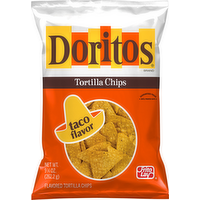 Doritos Taco Flavored Tortilla Chips, 9.25 Ounce