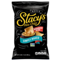 Stacy's Baked Simply Naked Pita Chips Sharing Size, 16 Ounce