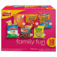 Frito-Lay Family Fun Mix Snack Chips Variety Multipack Smart Buy Value Pack, 18 Each