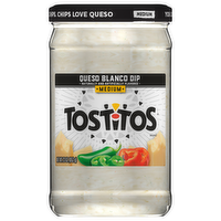 Tostitos Medium Queso Blanco Dip, 23 Ounce