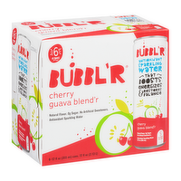 Bubbl'r Cherry Guava Blend'r Antioxidant Sparkling Water, 6 Each