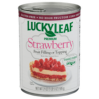 Lucky Leaf Premium Strawberry Fruit Filling or Topping, 21 Ounce