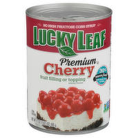 Lucky Leaf Premium Cherry Fruit Filling or Topping, 21 Ounce