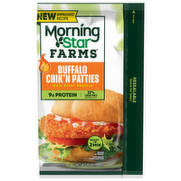 MorningStar Farms Veggie Buffalo Chik Patties, 10 Ounce