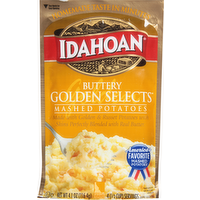 Idahoan Buttery Golden Selects Mashed Potatoes, 4.1 Ounce