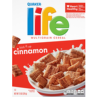 Quaker Life Cinnamon Cereal, 13 Ounce