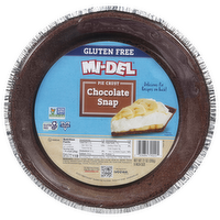 Mi-Del Gluten Free Chocolate Snap Pie Crust, 7.1 Ounce