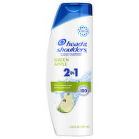 Head & Shoulders 2 in 1 Green Apple Dandruff Shampoo & Conditioner, 12.5 Ounce