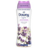 Downy Light Laundry In-Wash Scent Booster Beads White Lavender Scent, 18.2 Ounce