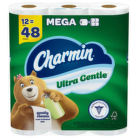 Charmin Ultra Gentle Bath Tissue Mega Rolls, 12 Each