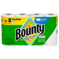 Bounty Select-A-Size Paper Towels Double Rolls, 4 Each