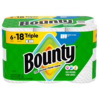 Bounty Select-A-Size Paper Towels Triple Rolls, 6 Each