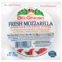 BelGioioso Fresh Mozzarella Cheese, 8 Ounce