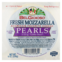 BelGioioso Fresh Mozzarella Cheese Pearls, 8 Ounce