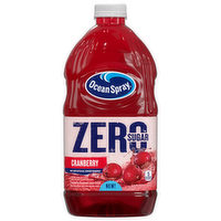 Ocean Spray Zero Sugar Cranberry Juice Drink, 64 Ounce